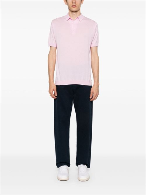 Cotton polo shirt JOHN SMEDLEY | ADRIANMALLOWPINK